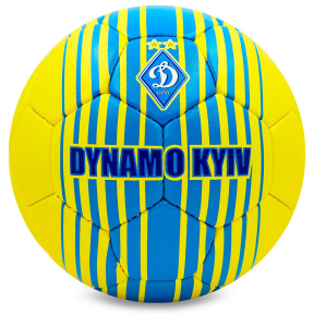 М'яч футбольний ДИНАМО-КИЕВ BALLONSTAR FB-6685 №5 жовто-синій
