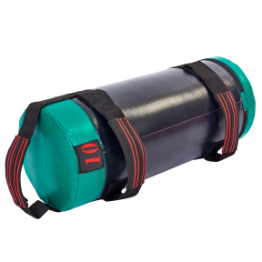 Мішок обтяжувач для функціонального тренінгу SP-Planeta FI-6574-10 10кг чорний-зелений