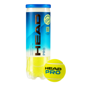 Мячи для большого тенниса HEAD Pro 571603 3шт салатовый
