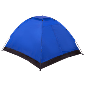 Палатка универсальная трехместная Zelart WEEKEND SY-100203 синий