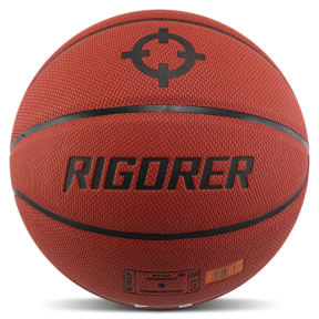 М'яч баскетбольний RIGORER Z123220106-7 розмір 7 коричневий