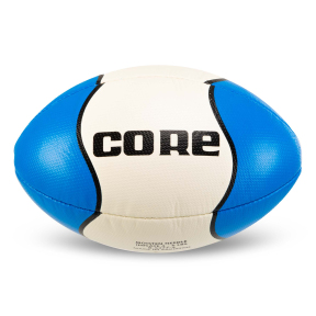 Мяч для регби CORE R-5377-4 №4 белый-синий