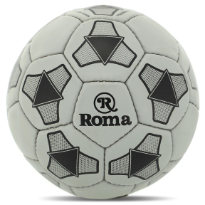 Мяч футбольный ROMA QN-262 №1 PU белый-черный