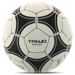М'яч футбольний TANJO SO-30 №3 PU білий чорний
