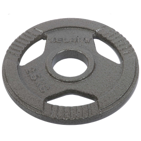 Блини (диски) сталеві з хватом d-52мм Zelart TA-7791-2_5 2,5 кг сірий