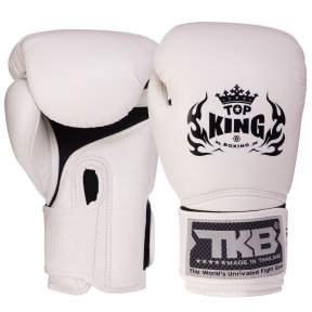 Перчатки боксерские кожаные TOP KING Super AIR TKBGSA 8-18унций цвета в ассортименте