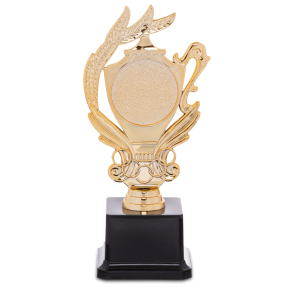 Награда спортивная с местом под жетон SP-Sport YK317 золотой