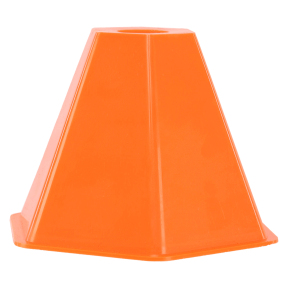 Фішка конус тренувальний гексоганальна з центральним отвором SP-Sport C-9127 10,5см кольори в асортименті