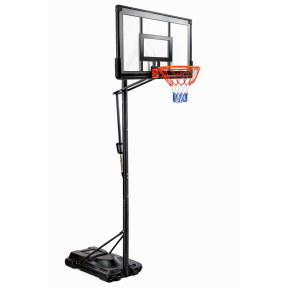 Стойка баскетбольная мобильная с регулируемой высотой SP-Sport ADULT S025S размер 120х80см кольцо ø45см высота 235-305см