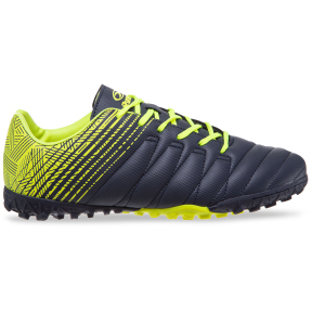 Сороконожки обувь футбольная RUNNER HRF2007E-3 размер 39-44 темно-синий-желтый