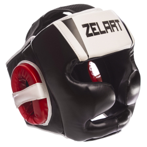 Шолом боксерський з повним захистом ZELART BO-1328 M-XL кольори в асортименті