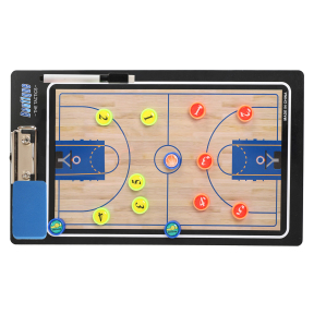 Тактична тренерська магнітна двостороння планшет для баскетболу SP-Sport C-9144-B 20х35см