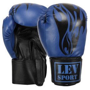 Перчатки боксерские LEV ТОП LV-4280 10-12 унций цвета в ассортименте
