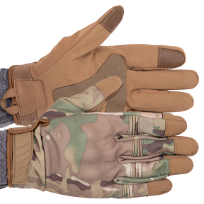 Перчатки тактические с закрытыми пальцами Military Rangers BC-9878 размер S-2XL цвета в ассортименте