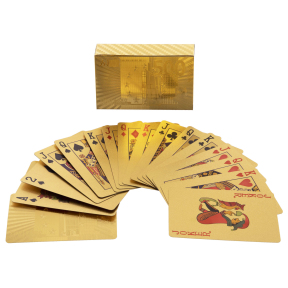 Карти гральні покерні SP-Sport GOLD 500 EURO IG-4567-G 54 карти