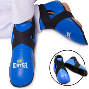 Футы защита ног для единорборств MATSA MA-1815L-B XXL синий