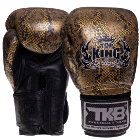 Перчатки боксерские кожаные TOP KING Super Snake TKBGSS-02 8-18унций цвета в ассортименте