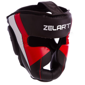 Шлем боксерский с полной защитой Zelart BO-7041 S-L-53-68см цвета в ассортименте