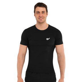 Футболка компрессионная с коротким рукавом мужская JASON 2509 L-3XL цвета в ассортименте