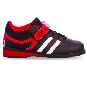 Штангетки взуття для важкої атлетики Zelart OB-1263 розмір 39-4 чорний-червоний