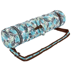 Сумка для йога килимка FODOKO Yoga bag SP-Sport FI-6972-1 блакитний-чорний