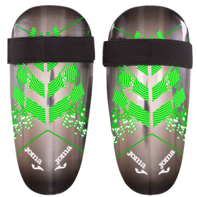 Щитки футбольні Joma DEFENSE 401677-117 S-L чорний-зелений