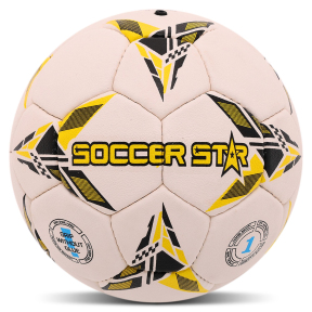 Мяч гандбольный SOCCER STAR HB-4542-1 размер 1 белый-желтый