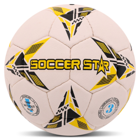 Мяч гандбольный SOCCER STAR HB-4542-3 размер 3 белый-желтый