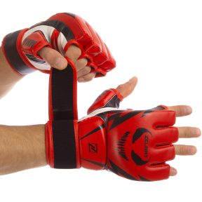 Перчатки для смешанных единоборств MMA Zelart BO-1374 S-XL цвета в ассортименте