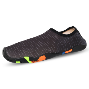 Обувь для пляжа и кораллов SP-Sport ZS002-13 размер 36-45 черный-серый