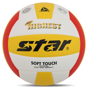 Мяч волейбольный STAR NEW HIGHEST VB425-34 №5 PU