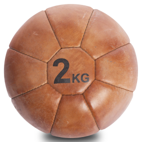 Мяч медицинский медбол VINTAGE Medicine Ball F-0242-2 2кг