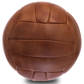 М'яч футбольний Leather VINTAGE F-0253 №5 коричневий