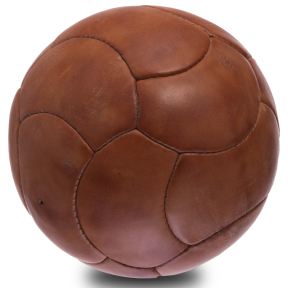 Мяч футбольный LeatherVINTAGE F-0256 №5 коричневый