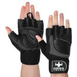Перчатки спортивные HARD TOUCH SB-9530 S-XL черный