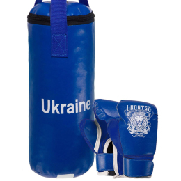 Набор боксерский детский груша и перчатки LEV UKRAINE LV-9940 цвета в ассортименте