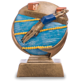 Статуэтка наградная спортивная Плавание Пловец SP-Sport HX1953-C8