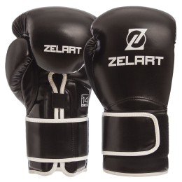Боксерські рукавиці Zelart BO-1391 10-14 унцій кольори в асортименті