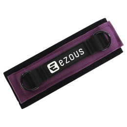 Лямка для ніг TRAINING LEG STRAPS EZOUS H-03 1шт чорний-фіолетовий