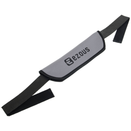 Набедренный пояс PORTABLE HIP THRUST STRAP EZOUS L-04 серый-черный