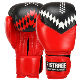 Боксерські рукавиці шкіряні FISTRAGE VL-7828 10-14унцій кольори в асортименті
