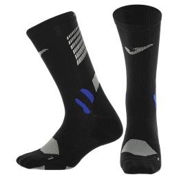 Шкарпетки спортивні унісекс високі Joma COMPRESSION 400287-100 розмір 35-50 чорний