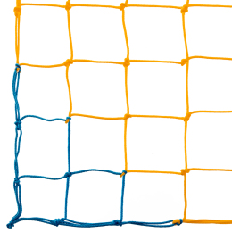 Сетка на ворота футбольные усиленной прочности узловая SP-Planeta Элит 2,1 SO-9565 7,5x2,55x2,1м 2шт цвета в ассортименте