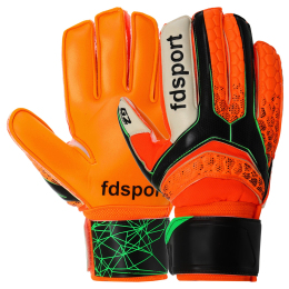 Воротарські рукавиці з захистом пальців FDSPORT FB-873 розмір 8-10 кольори в асортименті