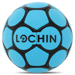 М'яч для гандболу LOCHIN ZR-12 №3 блакитний-чорний