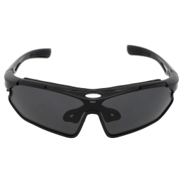 Очки спортивные солнцезащитные SPOSUNE JH-037-1 черный