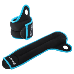 Обважнювачі-манжети для рук із фіксацією на великому пальці Zelart FI-4245-2 2x1кг кольори в асортименті