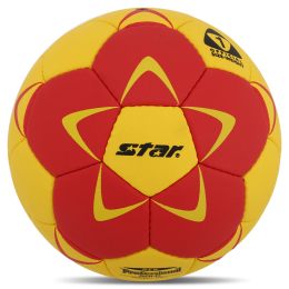 Мяч для гандбола STAR NEW PROFESSIONAL GOLD HB421 №1 желтый-красный