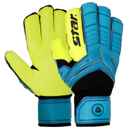 Воротарські рукавиці STAR NEW DASH SG630 розмір M-L синій-жовтий