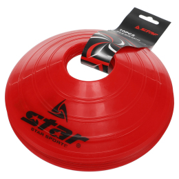 Фішки конуси тренувальні набір STAR SA413S 10шт кольору в асортименті